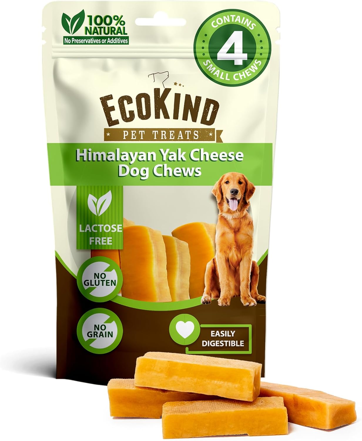 The Original Himalayan Yak Chew for Small Dogs – 100% Natural, Long-Lasting